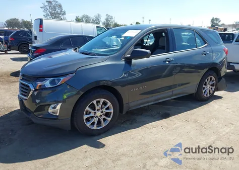 2018 Chevrolet Equinox Ls из США, поврежденный, VIN 3GNAXHEV3JS537451